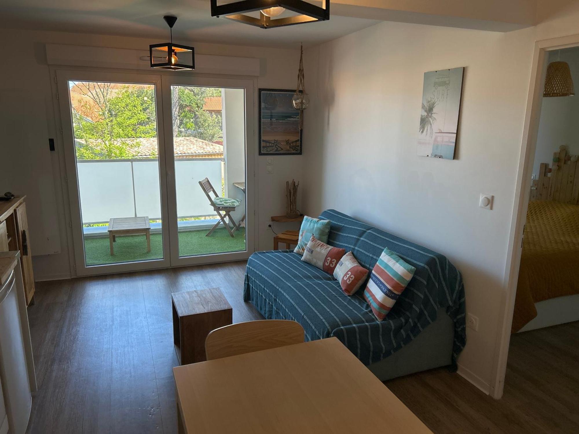 Au Coeur De Lacanau Ocean Appartement Neuf Avec Parking Eksteriør billede